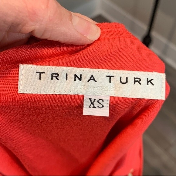 Trina Turk Bela Tank in Rio Ruby Red - NWT - Picture 7 of 10